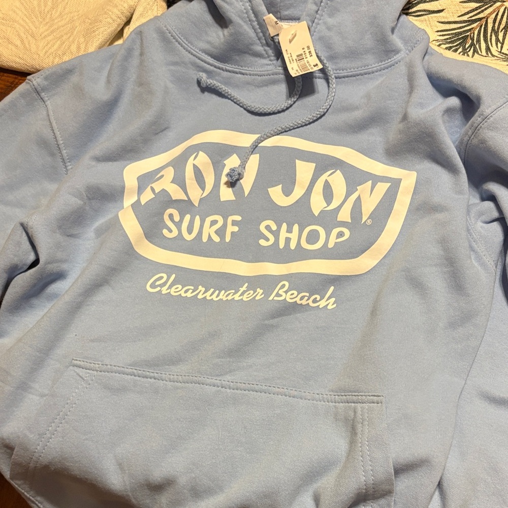 ron jon clearwater florida hoodie/ size medium/ NWT